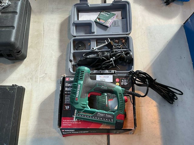 Parkside electrisch gereedschap (2x) - afbeelding 1 van  5