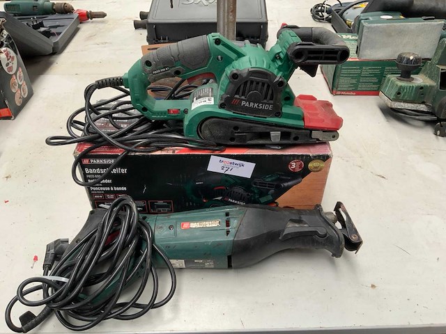 Parkside elektrisch gereedschap (2x) - afbeelding 1 van  1