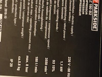 Parkside mini-compressor type pkz 180 b2 - afbeelding 5 van  6