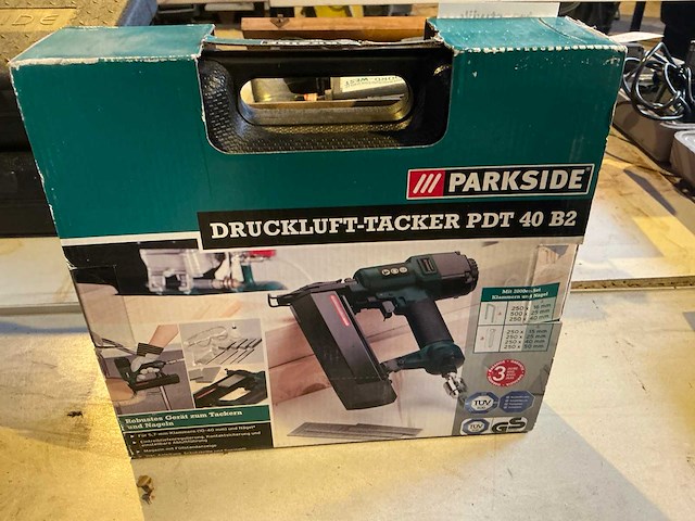 Parkside odt40b2 pneumatische tacker - afbeelding 2 van  2