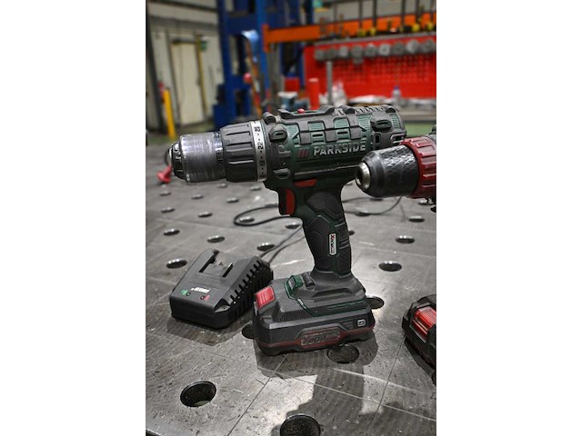 Parkside pabs 20-li h9 / pabs 16 a2 accuboormachine (4x) - afbeelding 5 van  6