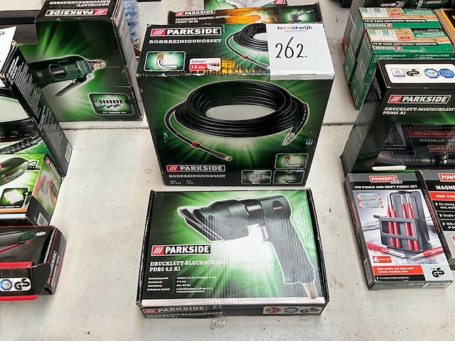 Parkside pdbs 6.2 a1 pneumatische blikschaar - afbeelding 1 van  7