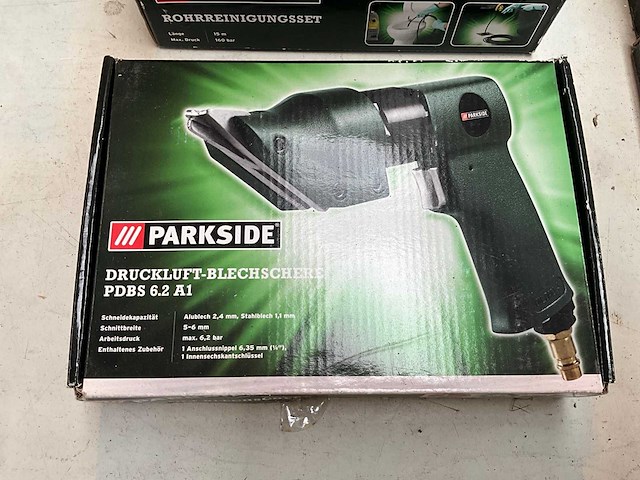 Parkside pdbs 6.2 a1 pneumatische blikschaar - afbeelding 2 van  7
