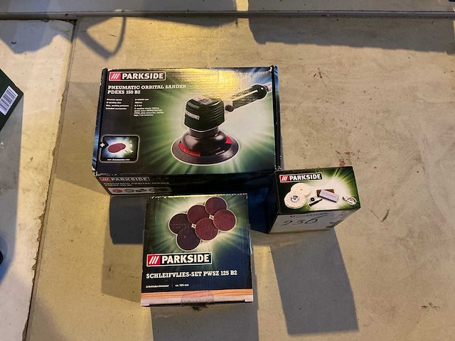 Parkside pdexs 150 b2 pneumatische handschuurmachine - afbeelding 1 van  5