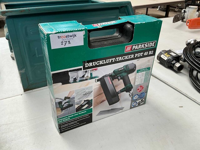 Parkside pdt 40 b2 pneumatische tacker - afbeelding 1 van  3