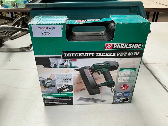 Parkside pdt 40 b2 pneumatische tacker - afbeelding 2 van  3