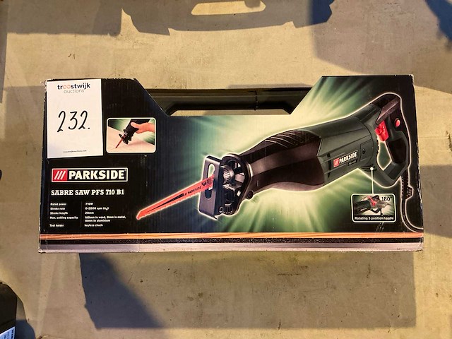 Parkside pfs710b1 reciprozaag - afbeelding 1 van  2