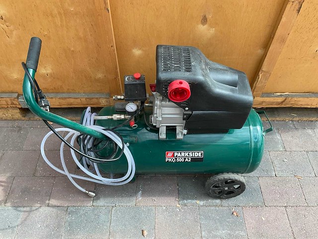 Parkside pko 500 a2 compressor 10 bar - afbeelding 2 van  8