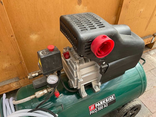 Parkside pko 500 a2 compressor 10 bar - afbeelding 4 van  8