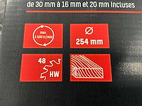 Parkside pksb 254 a1 cirkelzaagblad - afbeelding 2 van  7