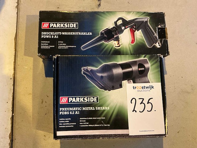 Parkside pneumatisch gereedschap - afbeelding 1 van  3