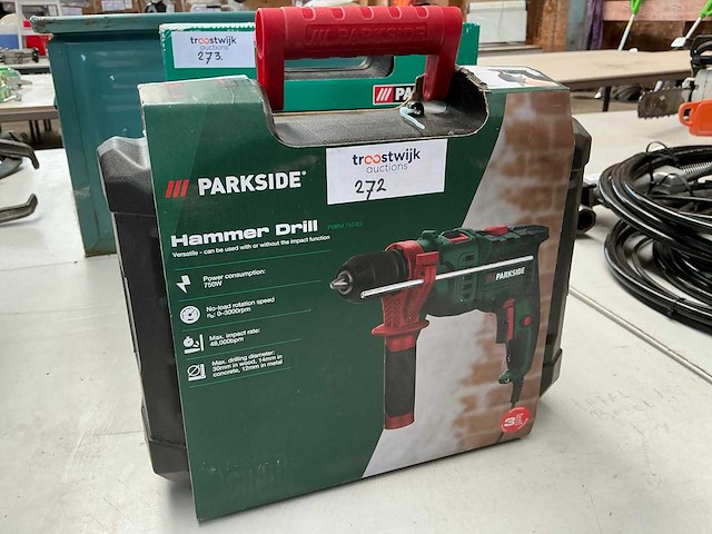 Parkside psbm 750 b3 boormachine - afbeelding 1 van  2