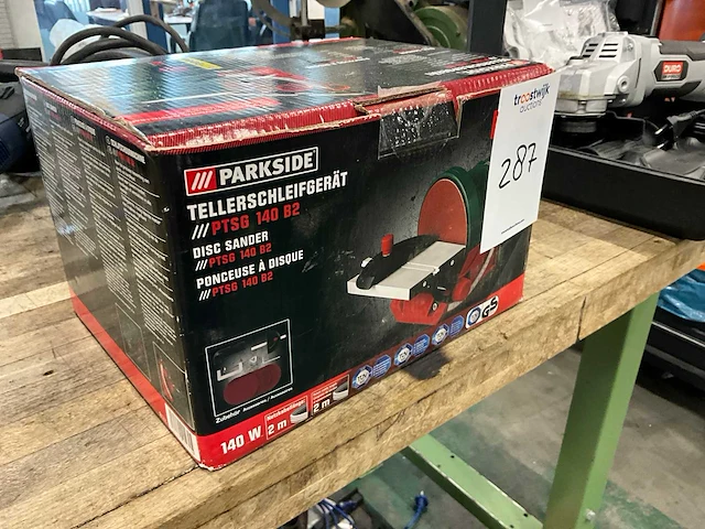 Parkside ptsg 140 b2 komslijpmachine - afbeelding 2 van  3