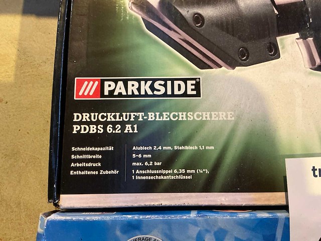 Parkside / vos pneumatisch gereedschap (2x) - afbeelding 1 van  3