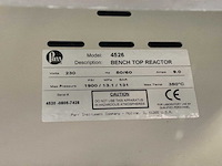 Parr instrument 4526 bench top reactor hogedrukreactorinstallatie - afbeelding 4 van  4