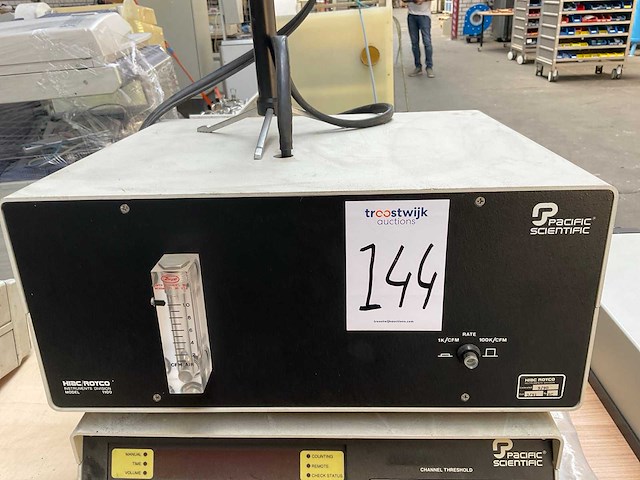 Particle counter 1990 pacific scientific 4100 / 1100 deeltjes meter - afbeelding 4 van  10