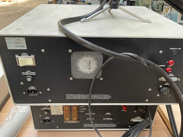 Particle counter 1990 pacific scientific 4100 / 1100 deeltjes meter - afbeelding 8 van  10