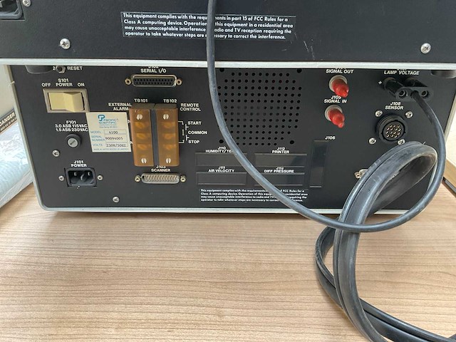 Particle counter 1990 pacific scientific 4100 / 1100 deeltjes meter - afbeelding 9 van  10