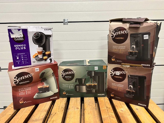 Partij - koffiemachines (5x) - afbeelding 1 van  1