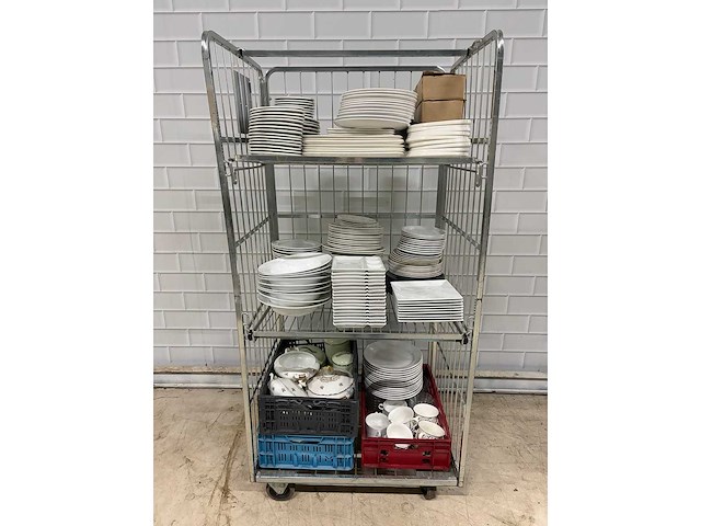 Partij - porselein - servies - afbeelding 2 van  6