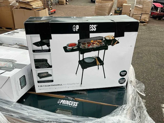 Partij - princess | elektrische grill-platen - ca. 80 stuks - afbeelding 3 van  5