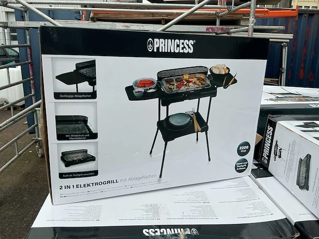 Partij - princess | elektrische grill-platen - ca. 95 stuks - afbeelding 1 van  6