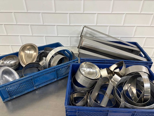 Partij - rvs - taartvormen - afbeelding 1 van  4