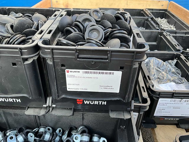 Partij - würth - bouten - moeren en bevestigingsmaterialen - afbeelding 10 van  29