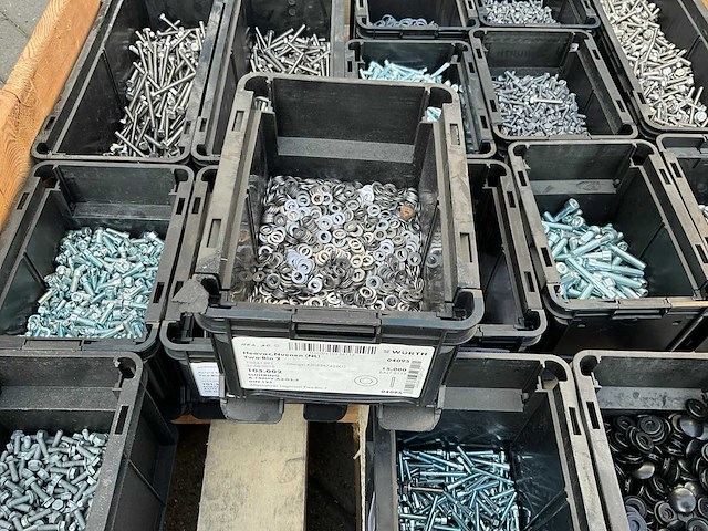 Partij - würth - bouten - moeren en bevestigingsmaterialen - afbeelding 15 van  29