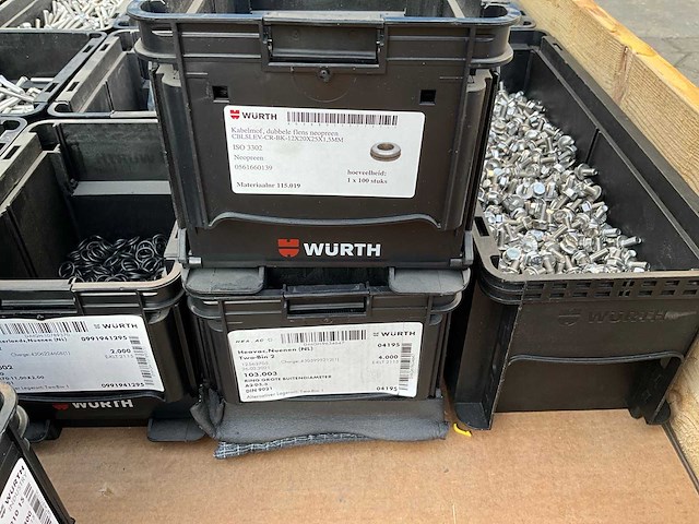 Partij - würth - bouten - moeren en bevestigingsmaterialen - afbeelding 15 van  22