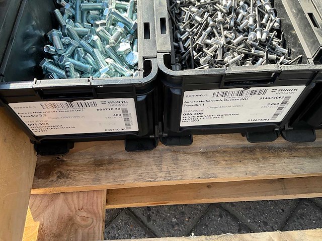 Partij - würth - bouten - moeren en bevestigingsmaterialen - afbeelding 15 van  17