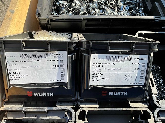 Partij - würth - bouten - moeren en bevestigingsmaterialen - afbeelding 12 van  21
