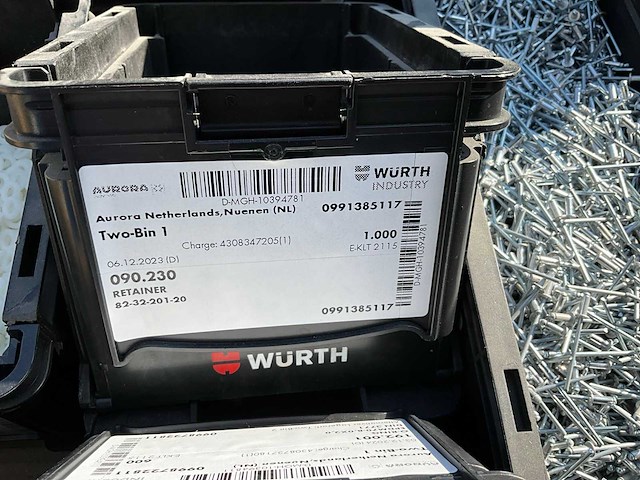 Partij - würth - bouten - moeren en bevestigingsmaterialen - afbeelding 13 van  21
