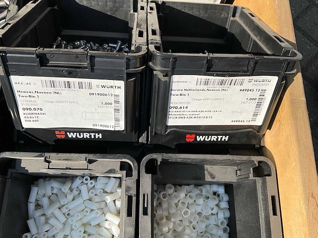 Partij - würth - bouten - moeren en bevestigingsmaterialen - afbeelding 17 van  21
