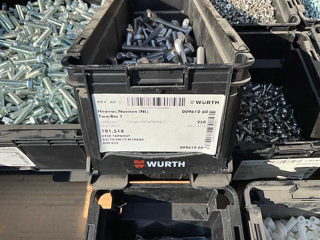 Partij - würth - bouten - moeren en bevestigingsmaterialen - afbeelding 21 van  21