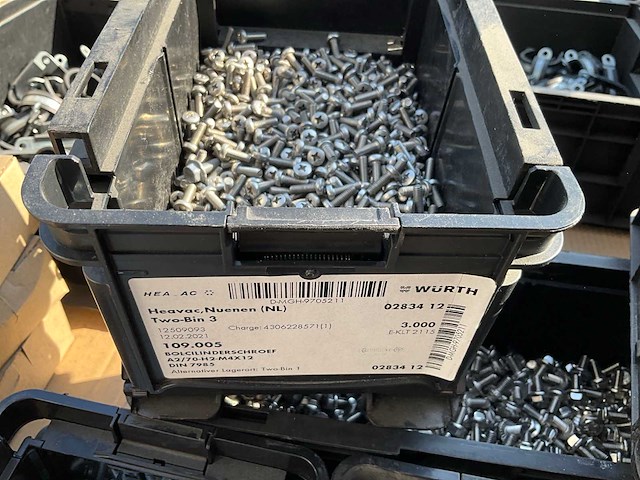Partij - würth - bouten - moeren en bevestigingsmaterialen - afbeelding 14 van  19