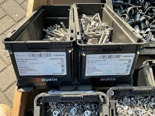 Partij - würth - bouten - moeren en bevestigingsmaterialen - afbeelding 6 van  19