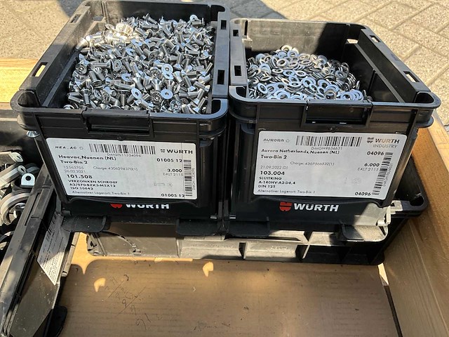 Partij - würth - bouten - moeren en bevestigingsmaterialen - afbeelding 7 van  19