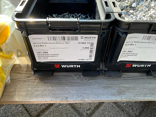Partij - würth - bouten - moeren en bevestigingsmaterialen - afbeelding 8 van  23