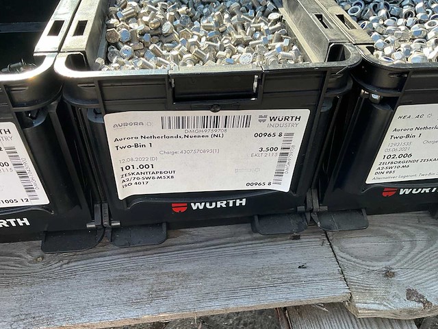 Partij - würth - bouten - moeren en bevestigingsmaterialen - afbeelding 9 van  23