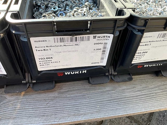 Partij - würth - bouten - moeren en bevestigingsmaterialen - afbeelding 10 van  23