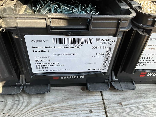 Partij - würth - bouten - moeren en bevestigingsmaterialen - afbeelding 22 van  23