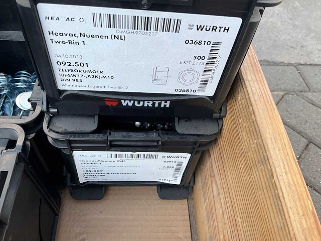 Partij - würth - bouten - moeren en bevestigingsmaterialen - afbeelding 19 van  21
