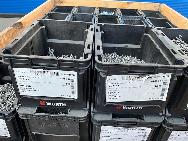 Partij - würth - bouten - moeren en bevestigingsmaterialen - afbeelding 18 van  21