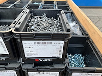 Partij - würth - bouten - moeren en bevestigingsmaterialen - afbeelding 1 van  21