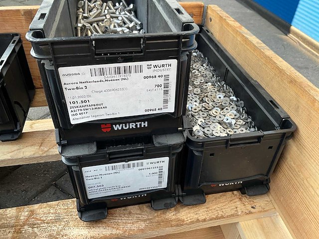 Partij - würth - bouten - moeren en bevestigingsmaterialen - afbeelding 11 van  18