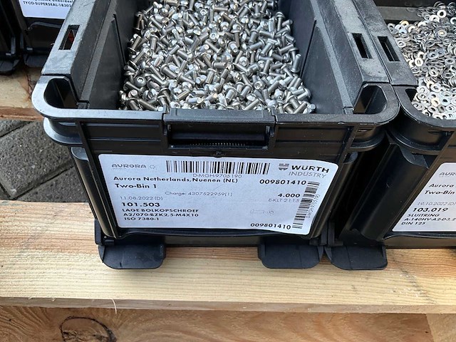 Partij - würth - bouten - moeren en bevestigingsmaterialen - afbeelding 17 van  18