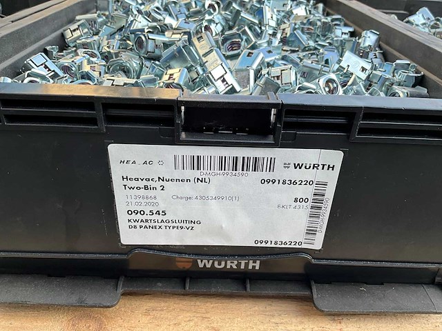 Partij - würth - bouten - moeren en bevestigingsmaterialen - afbeelding 13 van  17