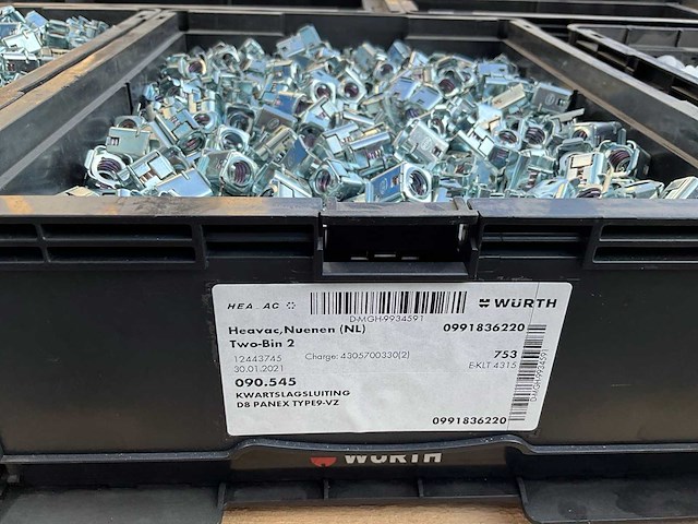 Partij - würth - bouten - moeren en bevestigingsmaterialen - afbeelding 14 van  17