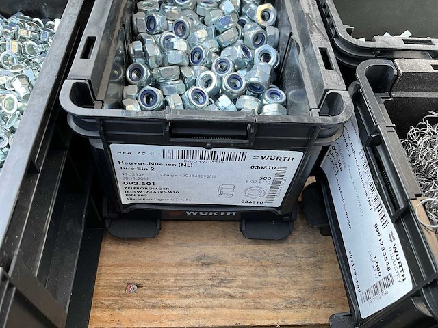 Partij - würth - bouten - moeren en bevestigingsmaterialen - afbeelding 13 van  15